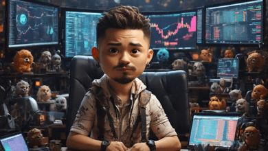 ai generated, crypto trader, crypto charts