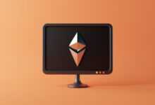 a computer monitor with a cartoon image on it