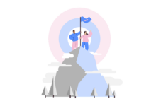 achievement, success, mountain, clouds, people, challenge, coaching, dream, nature, reach goal, improvement, skills, career, leadership, motivation, inspiration, strategy, business, concept, cut out